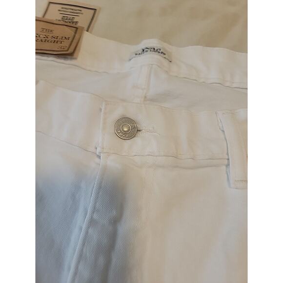 Polo Ralph Lauren The Varick Slim Straight Stretch White Jeans, Men’s 40x32, NWT - Picture 9 of 16